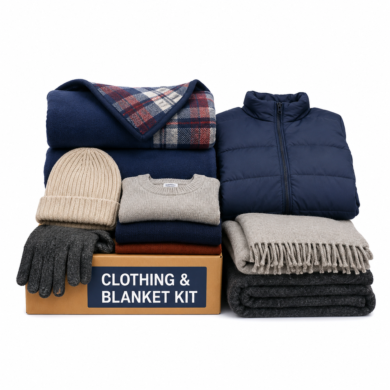 Clothing & Blanket Kit